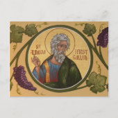 St. Andrew de Eerste Prayer Card Briefkaart (Voorkant)