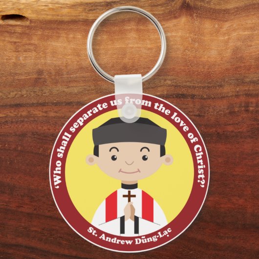 St. Andrew Dung Lac Sleutelhanger (Voorkant)