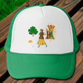 St. Andrew en luxe Lady Golfer Golf Trucker Pet