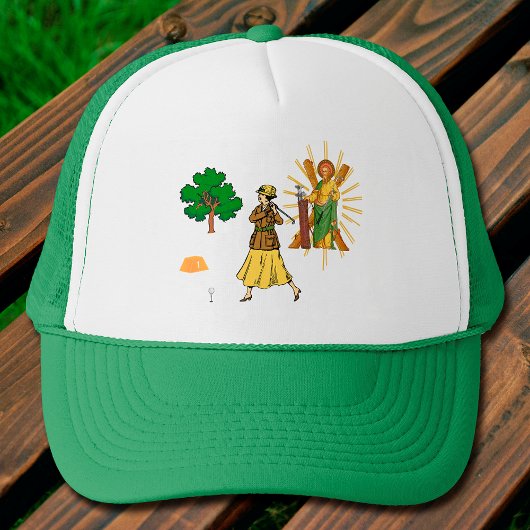 St. Andrew en luxe Lady Golfer Golf Trucker Pet