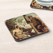 St. Andrew en St. Jerome Bier Onderzetter (Linkerzijde)