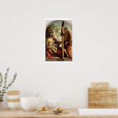 St. Andrew en St. Jerome Poster (Keuken)