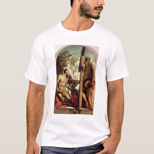 St. Andrew en St. Jerome T-shirt (Voorkant)
