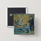 St. Andrew en St. Peter Vierkante Button 5,1 Cm (Voorkant /achterkant)
