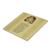 St. Andrew Kerstadvent Prayer Jesus Mary Tegeltje (Zijkant)