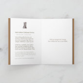 St. Andrew Kerstmis Novena Prayer Feestdagen Kaart (Binnen)