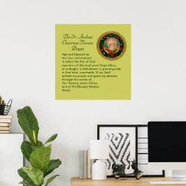 St. Andrew Kerstmis Novena Prayer Poster