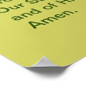 St. Andrew Kerstmis Novene Gebed Poster (Hoek)