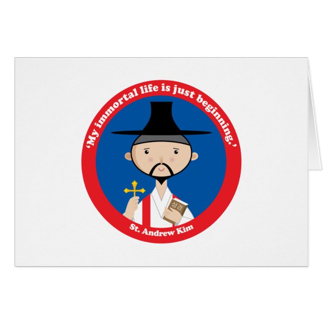 St. Andrew Kim (Voorkant Horizontaal)