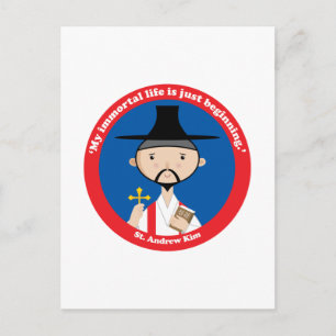 St. Andrew Kim Briefkaart