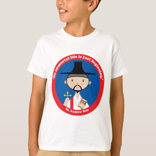 St. Andrew Kim T-shirt (Voorkant)