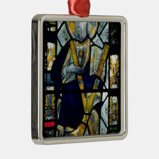 St. Andrew met Saltire Cross, Brits Metalen Ornament (Rechts)