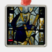 St. Andrew met Saltire Cross, Brits Metalen Ornament (Voorkant)
