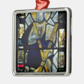 St. Andrew met Saltire Cross, Brits Metalen Ornament (Links)