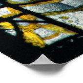 St. Andrew met Saltire Cross, Brits Poster (Hoek)