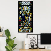 St. Andrew met Saltire Cross, Brits Poster (Thuiskantoor)