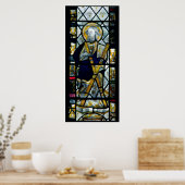 St. Andrew met Saltire Cross, Brits Poster (Keuken)