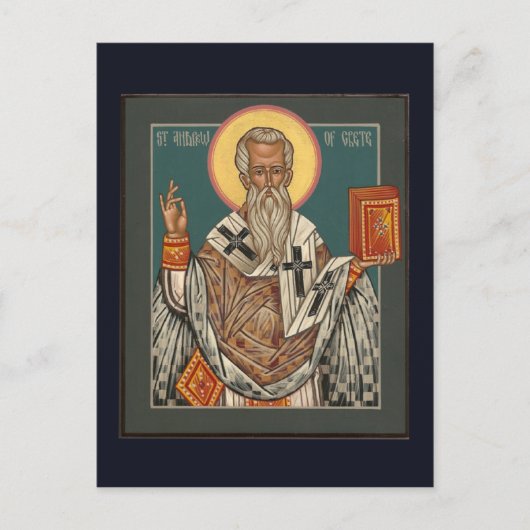 St. Andrew of Krete Briefkaart (Voorkant)