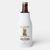 ST ANDREW PATRON SAINT VAN GOLFERS FLESJESKOELER (Fles Voorkant)