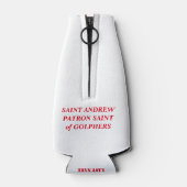 ST ANDREW PATRON SAINT VAN GOLFERS FLESJESKOELER (Achterkant)