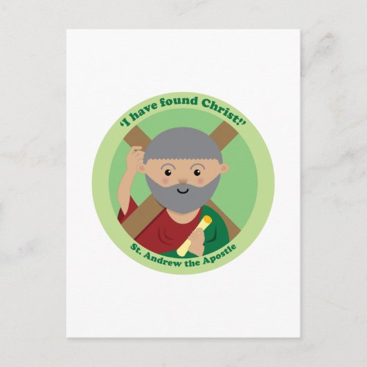 St. Andrew the Apostle Briefkaart (Voorkant)