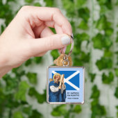 St. Andrew the Apostle en de vlag van Schotland Sleutelhanger (Hand)