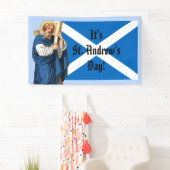 St. Andrew the Apostle en de vlag van Schotland Spandoek (Insitu)