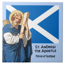 St. Andrew the Apostle en de vlag van Schotland