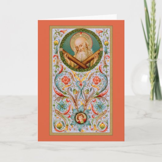 St. Andrew the Apostle (JMAS 02) Blank Greeting Kaart (Voorkant)