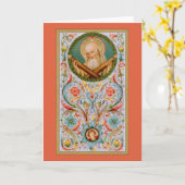 St. Andrew the Apostle (JMAS 02) Blank Greeting Kaart (Gele Bloem)