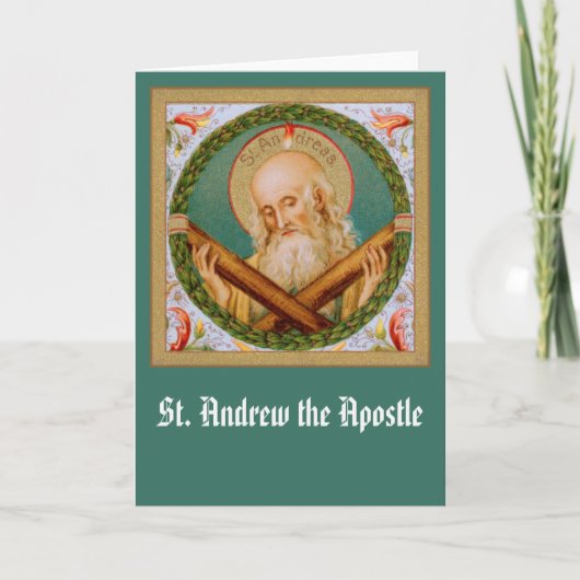 St. Andrew the Apostle (JMAS 02) Blank Greeting Kaart (Voorkant)