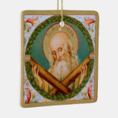 St. Andrew the Apostle (JMAS 02) Keramisch Ornament (Rechts)