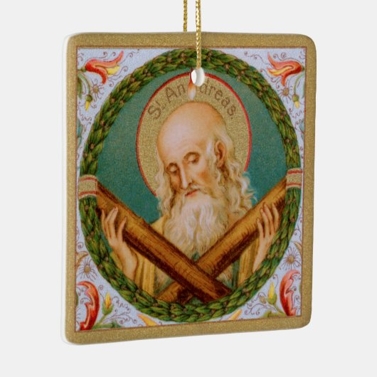 St. Andrew the Apostle (JMAS 02) Keramisch Ornament (Rechts)