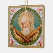 St. Andrew the Apostle (JMAS 02) Keramisch Ornament (Links)