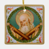 St. Andrew the Apostle (JMAS 02) Keramisch Ornament (Voorkant)