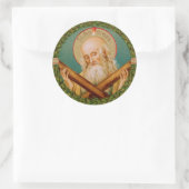 St. Andrew the Apostle (JMAS 02) Ronde Sticker (Tas)