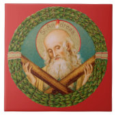 St. Andrew the Apostle (JMAS 02) Tegeltje (Voorkant)