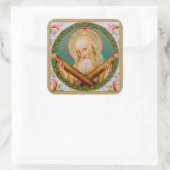 St. Andrew the Apostle (JMAS 02) Vierkante Sticker (Tas)