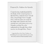 St. Andrew the Apostle katholieke Prayer (Binnen (Links))