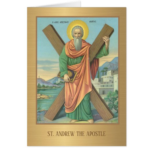 St. Andrew the Apostle katholieke Prayer (Voorkant)