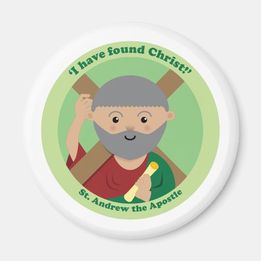 St. Andrew the Apostle Magneet (Voorkant)