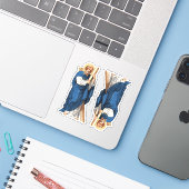 St. Andrew the Apostle (P 006) 2 Up - Contour Sticker (Laptop met iPhone)