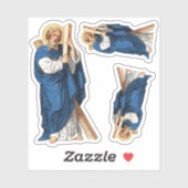St. Andrew the Apostle (P 006) 3-Up - Contour Sticker (Vel)