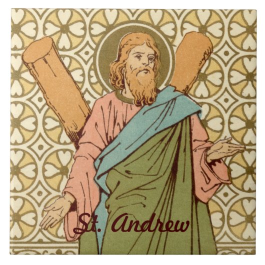 St. Andrew the Apostle (RLS 01) Tegeltje (Voorkant)