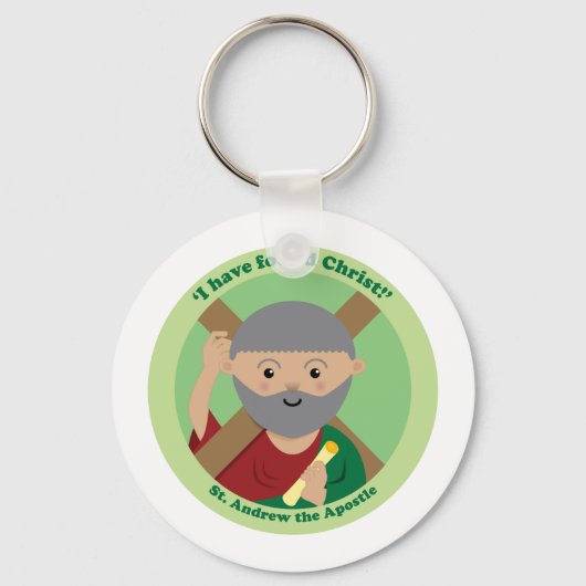 St. Andrew the Apostle Sleutelhanger (Voorkant)