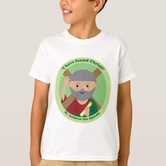 St. Andrew the Apostle T-shirt (Voorkant)