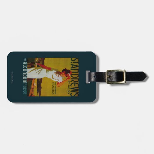 St. Andrews Algonquin PosterEurope Bagagelabel (Voorkant horizontaal)