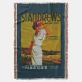 St. Andrews Algonquin  PosterEurope Deken (Voorkant Verticaal)