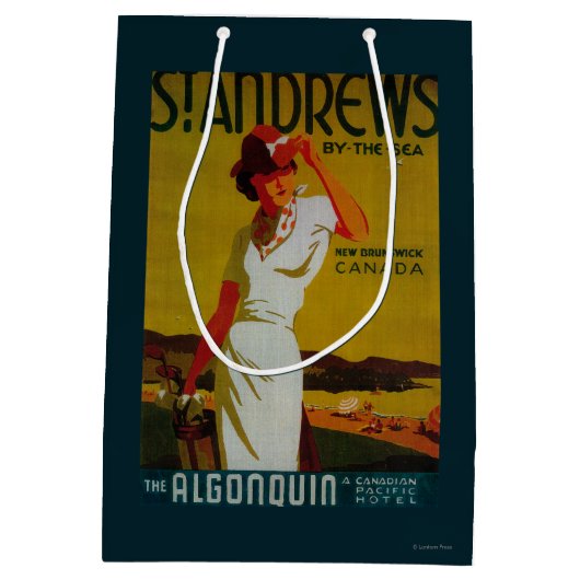 St. Andrews Algonquin  PosterEurope Medium Cadeauzakje (Achterkant)