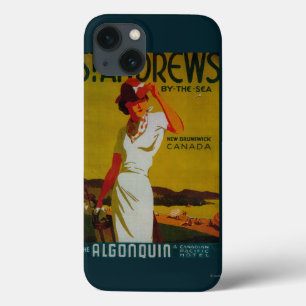 St. Andrews Algonquin Vintage PosterEuropa iPhone 13 Hoesje